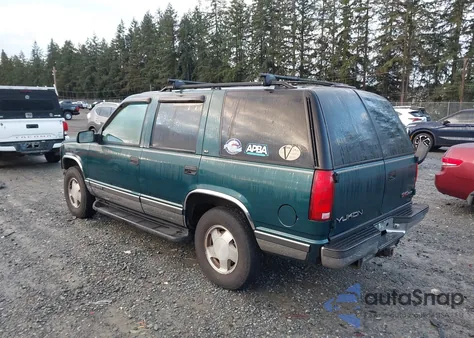 1997 GMC Yukon Sle from USA, damaged, VIN 1GKEK13R6VJ745244